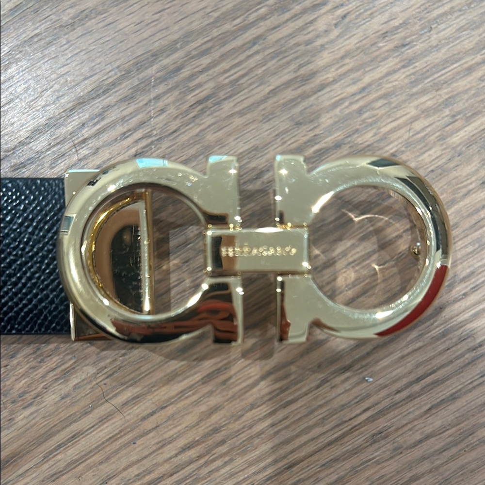 Gold and Black Designer Belt
